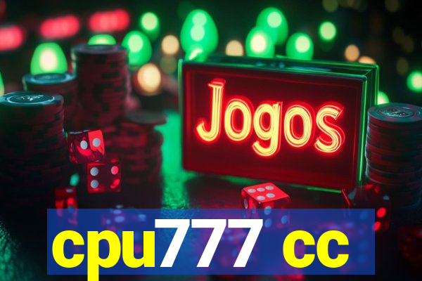 cpu777 cc